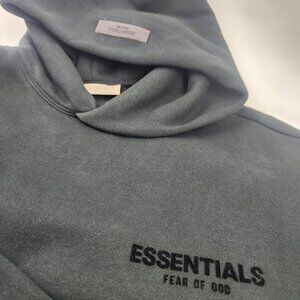 FEAR OF GOD ESSENTIALS OVERSIZED HOODIE BLACK